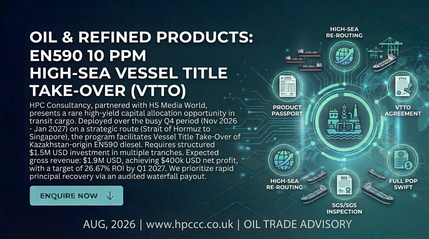A Guide to Vessel Title Take-Over (VTTO) Deals, Uzbekistan Energy Classifications, and Strategic Logistics