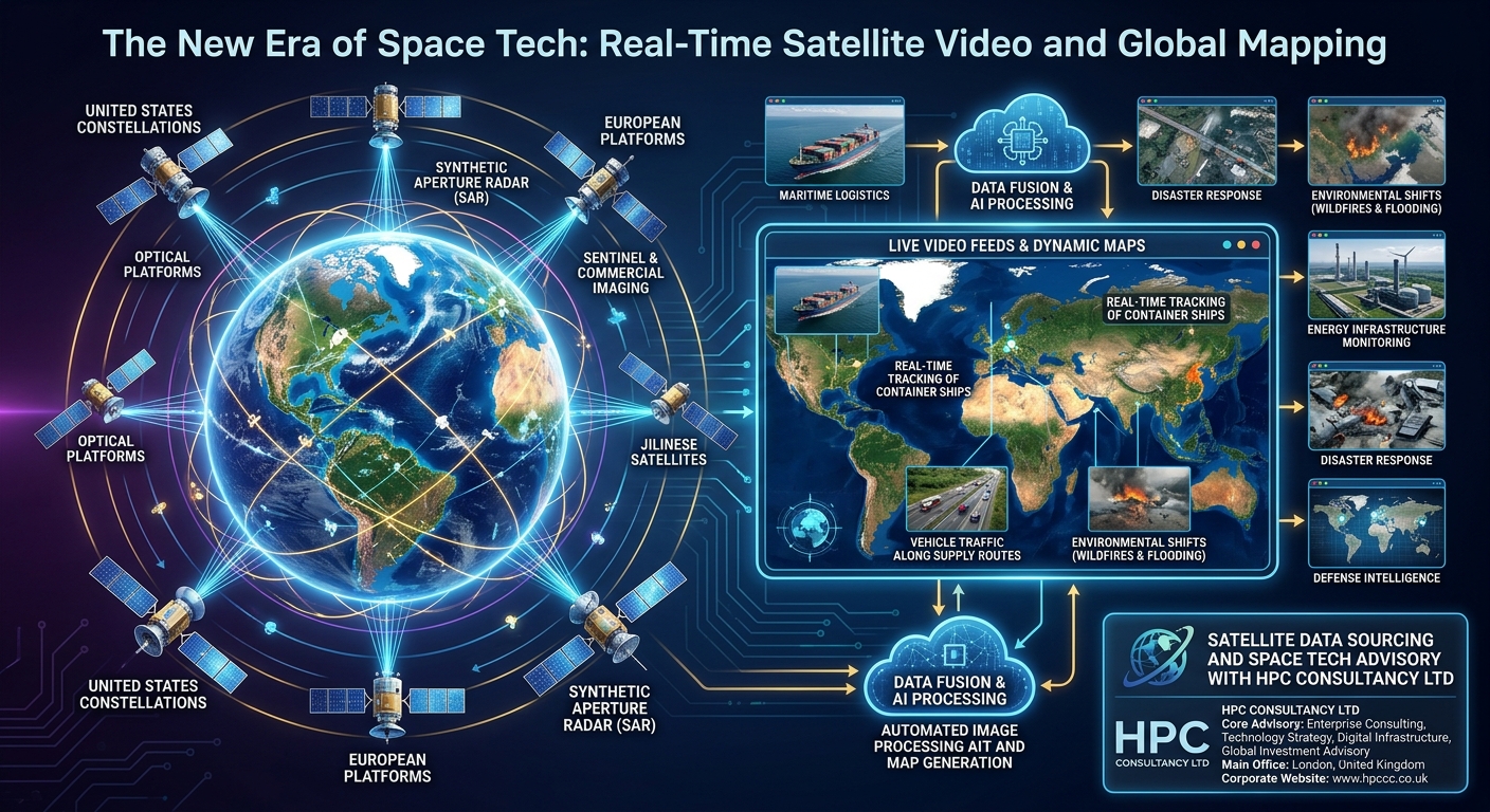 Real-Time Satellite Video and Global Mapping Uzbekistan