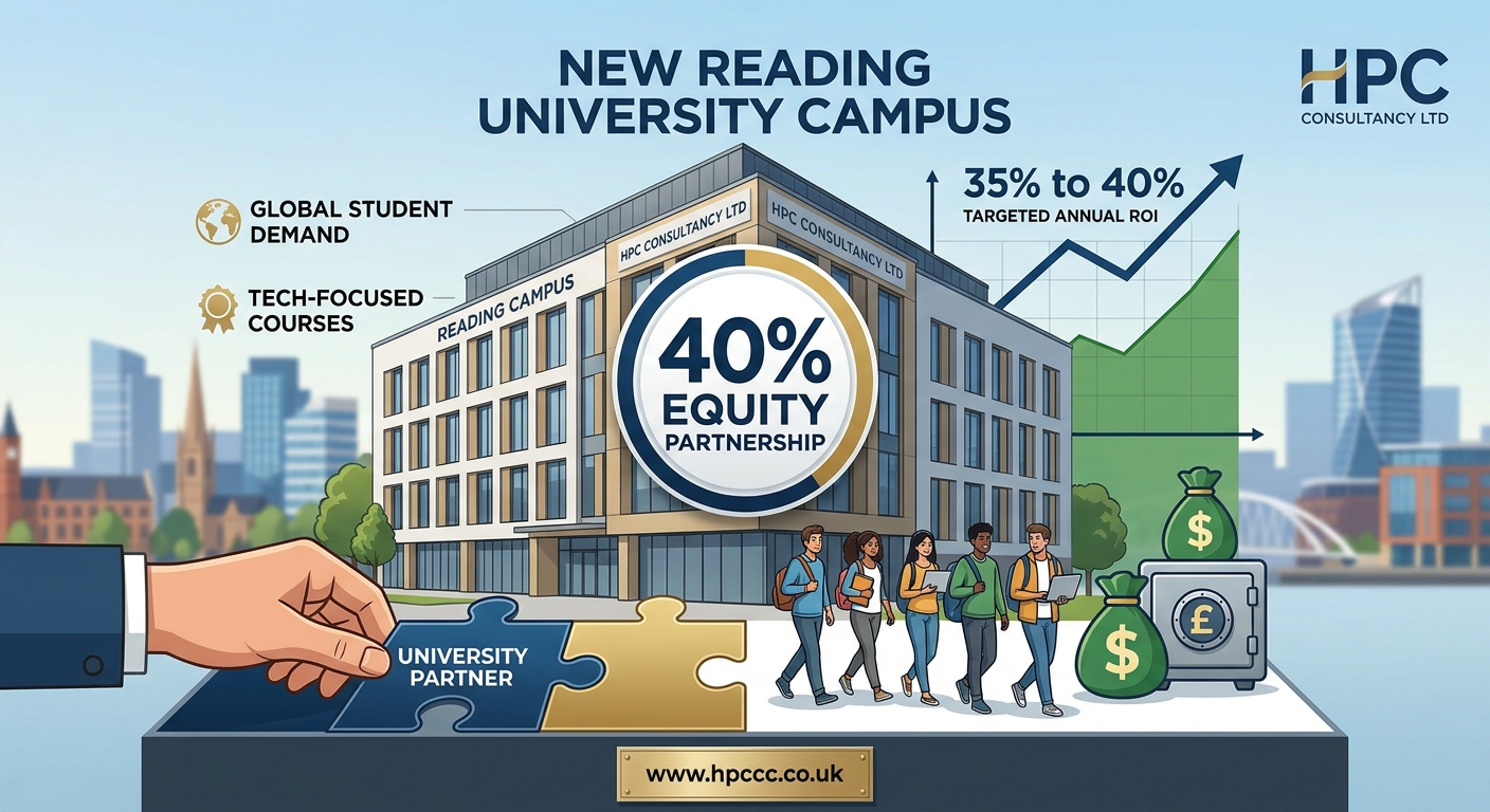 40% Equity Partnership in New Reading University Campus, seeking Uzbekistan Investor